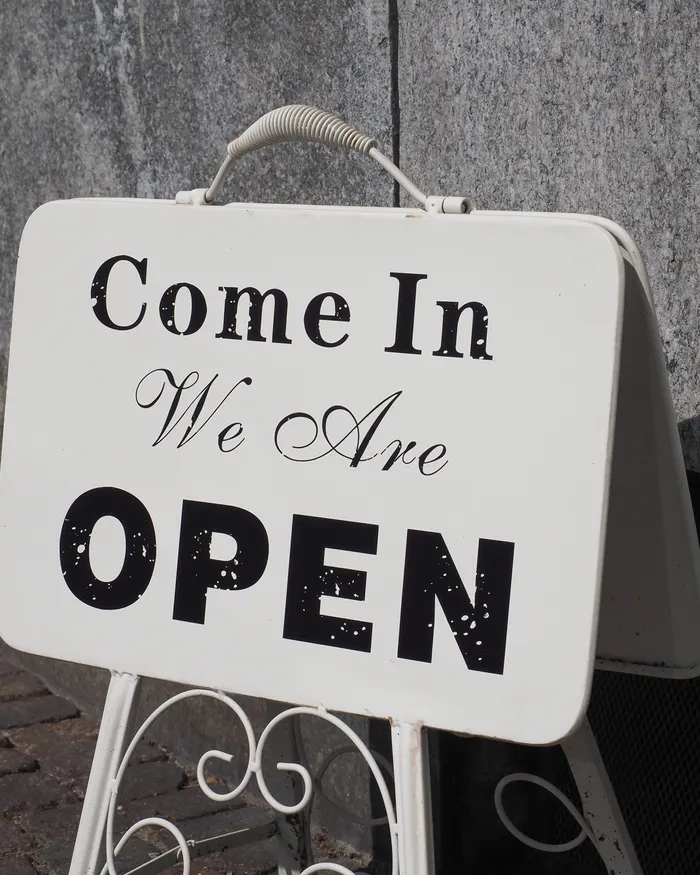 Retail pavement signage project
